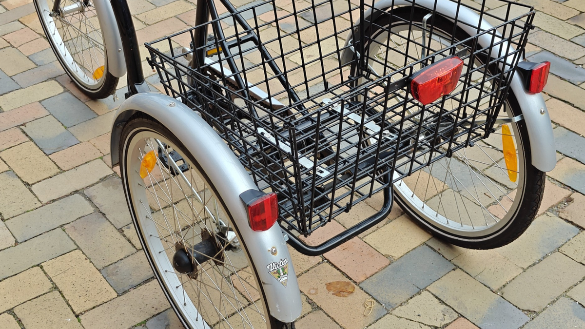 Lindebjerg 3-hjulet Cykel m. stålkurv