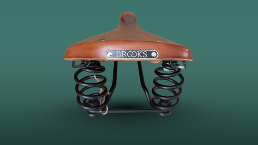Brooks cykelsadel brun