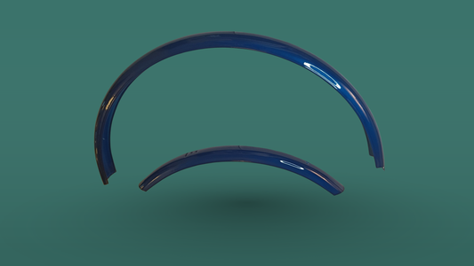 Marineblå Norden Skærmsæt