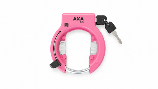Cykellås AXA Pink