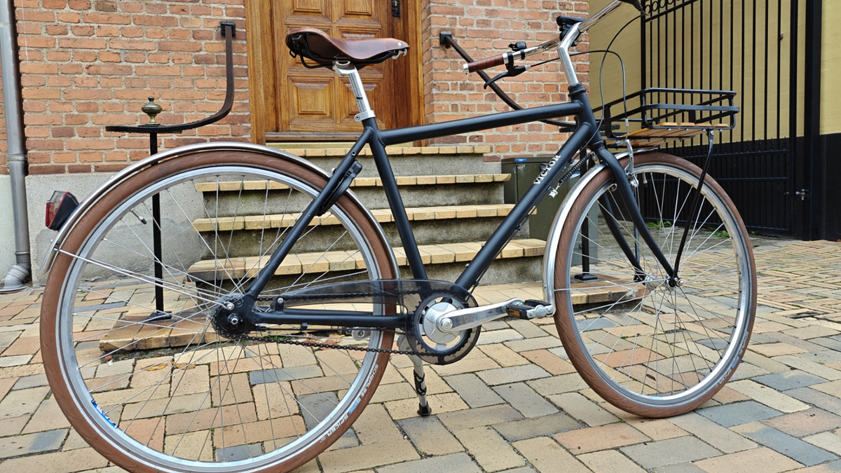Victor Retro Cykel m frontlad