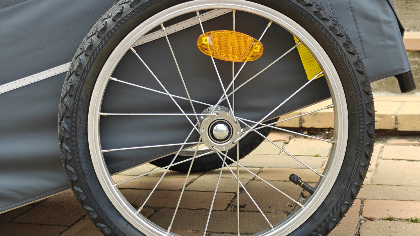 Cykeltrailer Blå