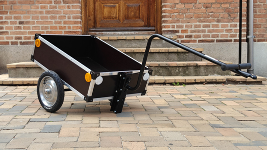 Cykeltrailer Sort
