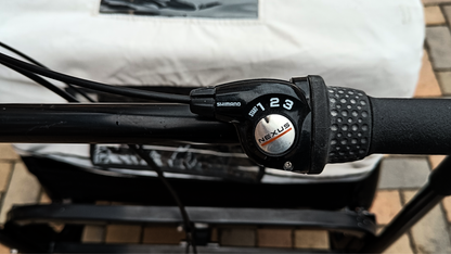 Ladcykel med Kaleche