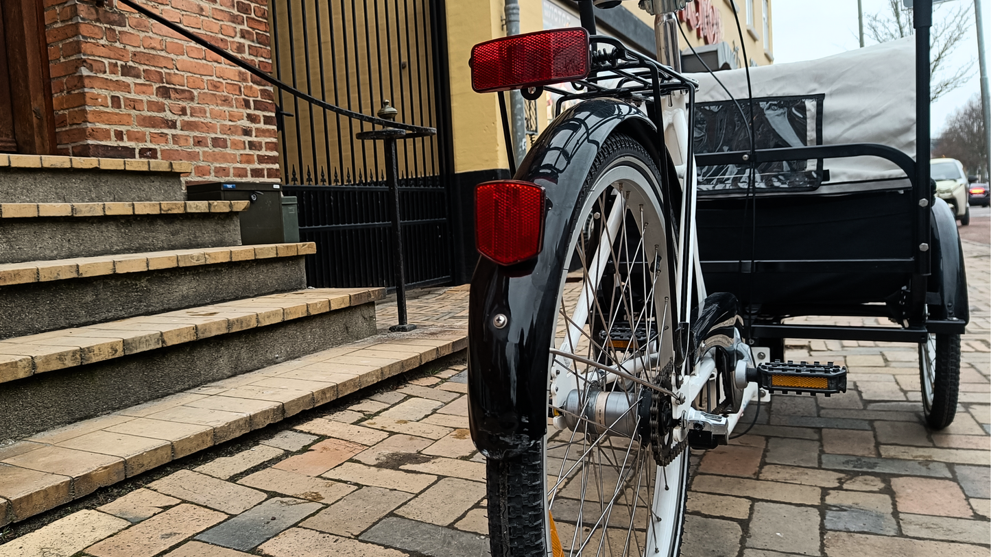 Ladcykel med Kaleche