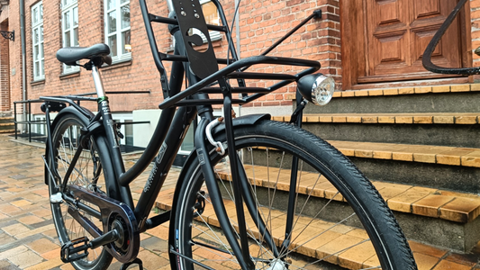 Cortina retro damecykel med front lad