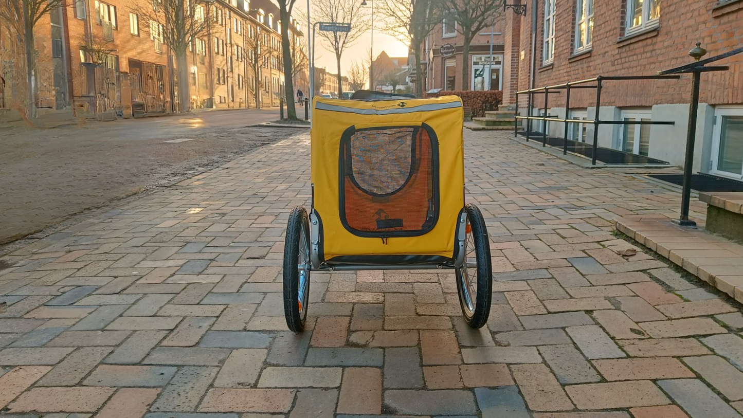 Cykelanhænger til hund