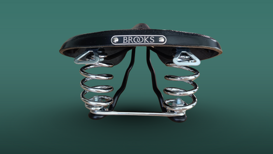 Brooks cykelsaddel sort