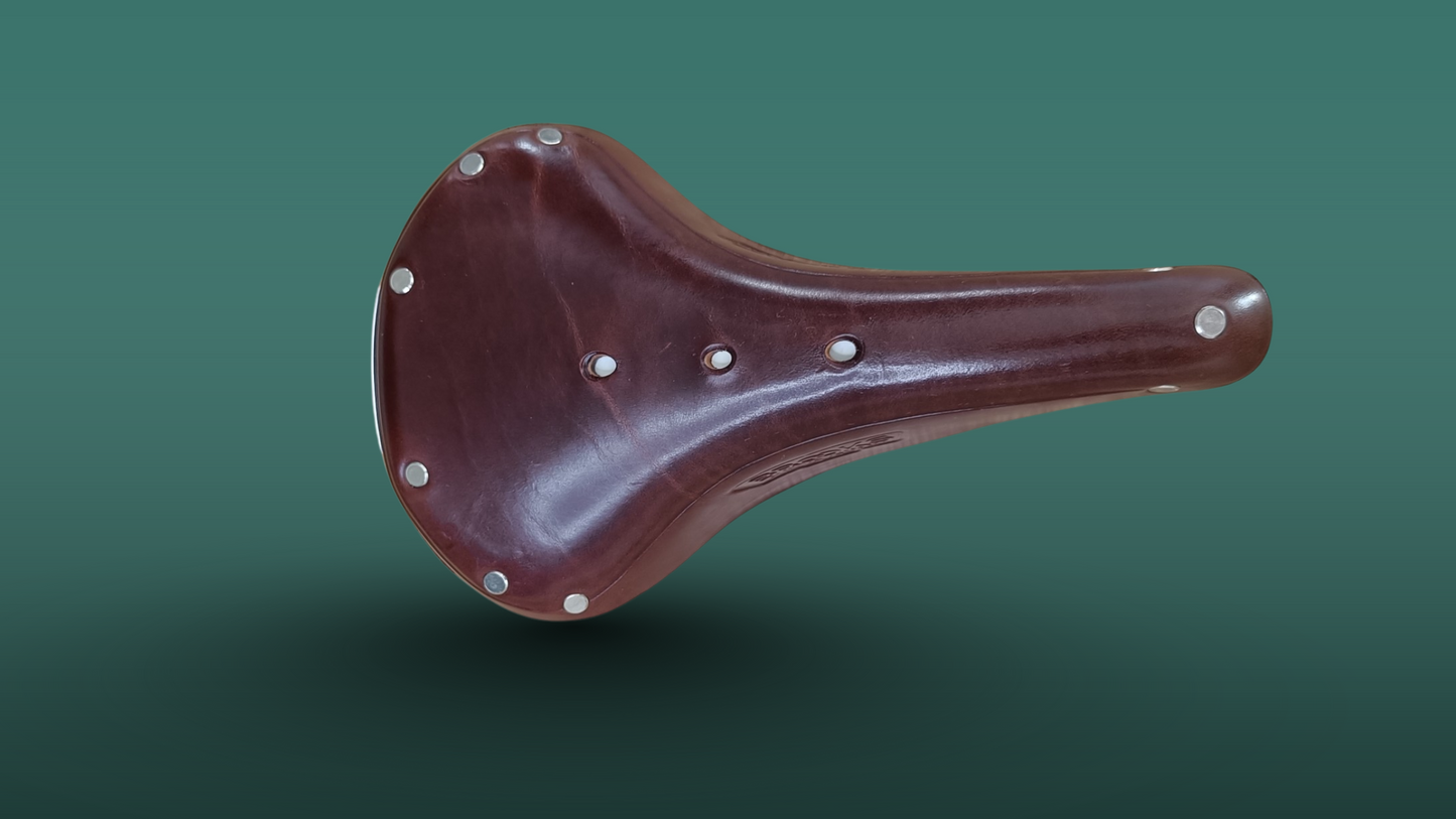 Brooks cykelsadel bordeaux