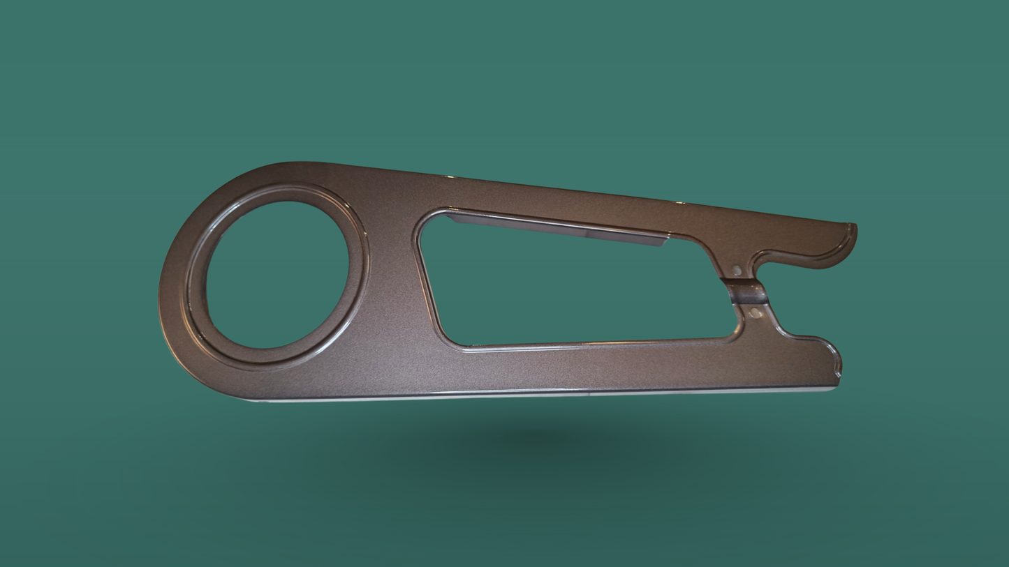 Metallicbrun Kædeskærm