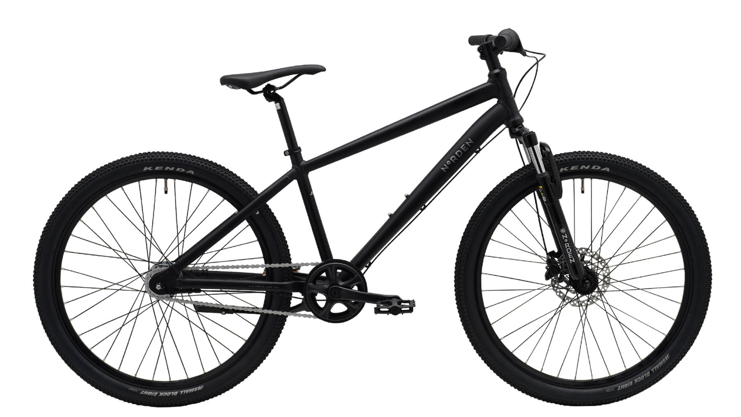NORDEN Birk J2.6 Mat Sort 26 tommer