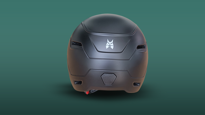 Lynx cykelhjelm med skærm