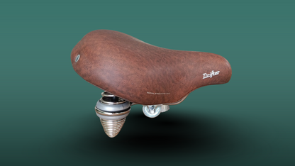 Retro cykelsadel