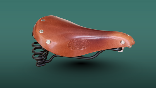 Brooks cykelsaddel brun