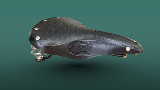 Brooks cykelsaddel sort