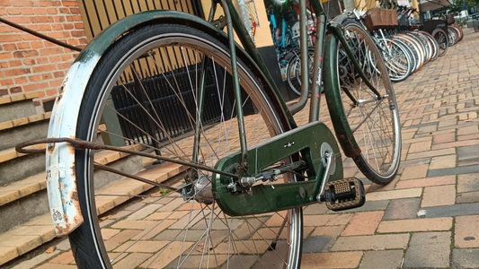 Grøn Batavus cykel
